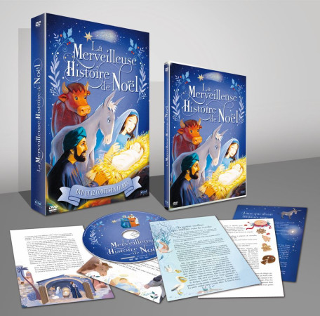 COFFRET - LA MERVEILLEUSE HISTOIRE DE NOEL - DVD -  Collectif - ESC CONSEILS