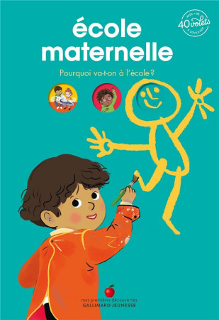 ECOLE MATERNELLE / POURQUOI VA-T'-ON A L'ECOLE? - EMMANUELLE KECIR-LEP - GALLIMARD