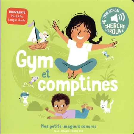 GYM ET COMPTINES / MES PETITS IMAGIERS SONORES - ELSA FOUQUIER - GALLIMARD