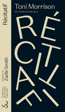 RECITATIF - MORRISON/SMITH - BOURGOIS