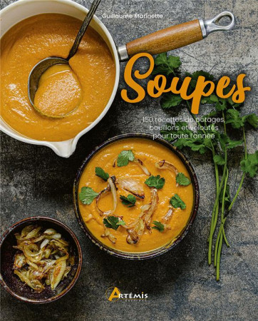 SOUPES - 150 RECETTES DE POTAGES, BOUILLONS ET VELOUTES POUR TOUTE L'ANNEE - MARINETTE GUILLAUME - ARTEMIS