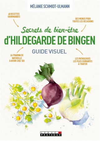 SECRETS DE BIEN-ETRE D'HILDEGARDE DE BINGEN, GUIDE VISUEL - SCHMIDT ULMANN M. - QUOTIDIEN MALIN