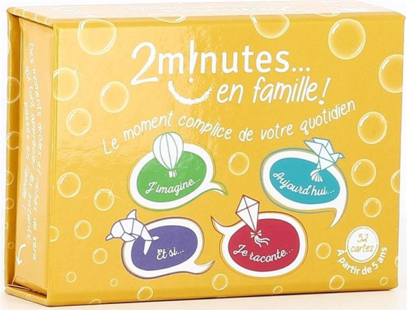 2 MINUTES... EN FAMILLE ! LE MOMENT COMPLICE DE VOTRE QUOTIDEN - RAPHAELLE DE FOUCAUL - HEURES POUR