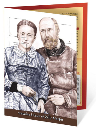 CALENDRIER DE NEUVAINE A SAINTS LOUIS ET ZELIE MARTIN -  IMAGES CHRETIENNES - IMAGES CHRETI