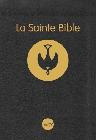 SAINTE BIBLE COLOMBE NOIRE SEMI/RIGIDE RELIEE - XXX - AMIS BIBL LYON