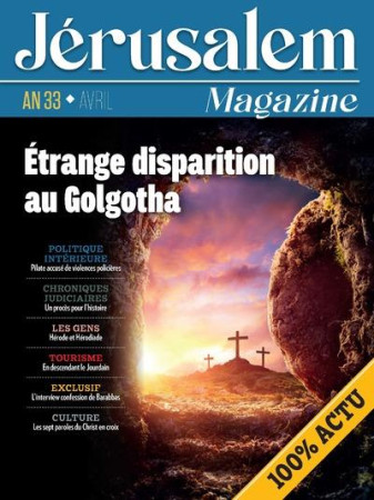 JERUSALEM MAGAZINE ANNEE*33 AVRIL 2021 - LECOMTE BERNARD - CERF