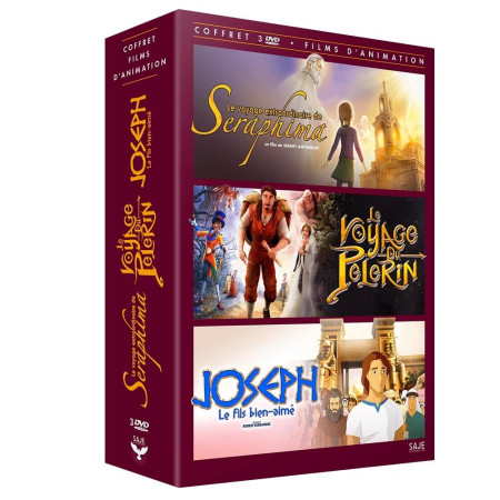 COFFRET 3 DVD SERAPHINA VOYAGE DU PELERIN JOSEPH -  Collectif - SAJEPROD