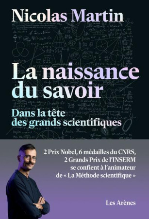 NAISSANCE DU SAVOIR(LA ) - MARTIN NICOLAS - ARENES