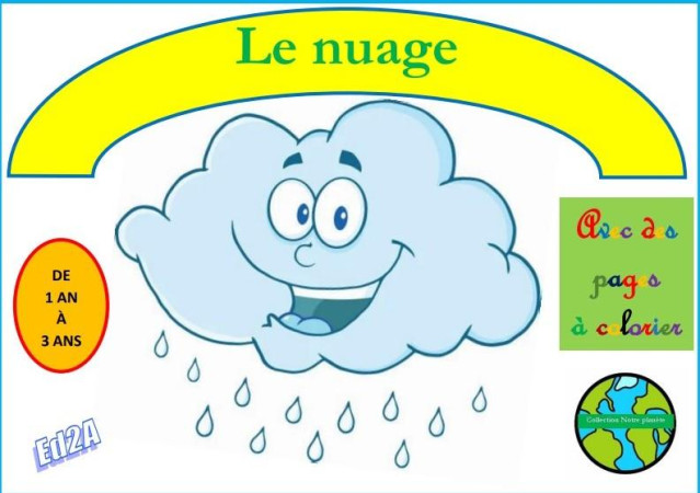 LE NUAGE - LIVRES POUR LES ENFANTS ( DE 1 A 3 ANS) - GIRAUDET, DOMINIQUE - AUTEURS AUJOURD