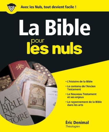 BIBLE POUR LES NULS - DENIMAL ERIC - FIRST