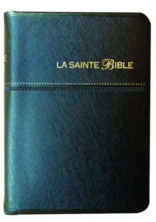 SAINTE BIBLE SEGOND 1910 NOIRE ONGLETS ZIP - XXX - BIBLI O