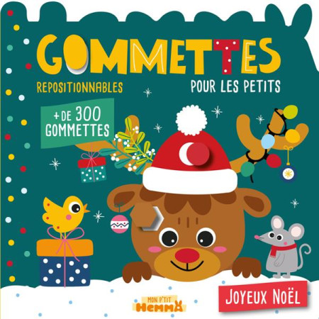 MON P-TIT HEMMA - GOMMETTES POUR LES PETITS - JOYEUX NOEL - CAROTTE ET COMPAGNIE - HEMMA