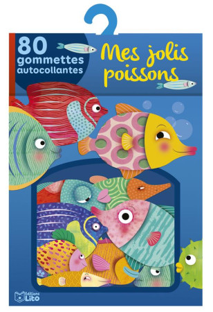 MES JOLIS POISSONS  -  80 GOMMETTES AUTOCOLLANTES - DESBONS, MARIE - NC