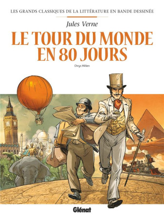 TOUR DU MONDE EN 80 JOURS EN BD - MILLIEN ET VERNE - GLENAT