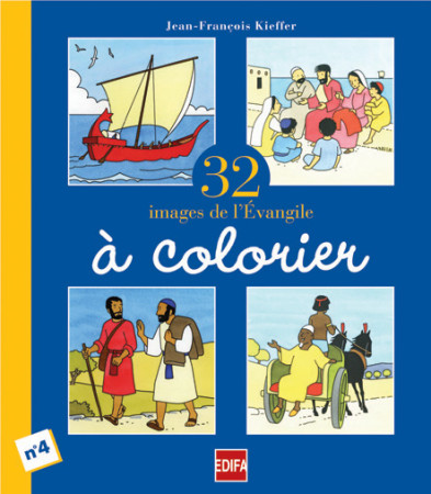 CAHIER DE COLORIAGES N 4 - KIEFFER JEAN-FRANCOI - MAME