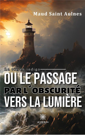 LA VIE EN INDIGO OU LE PASSAGE PAR L'OBSCURITE VERS LA LUMIERE - MAUD SAINT AULNES - LE LYS BLEU