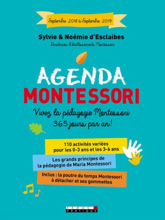 AGENDA MONTESSORI - ESCLAIBES (D-) SYLVI - QUOTIDIEN MALIN