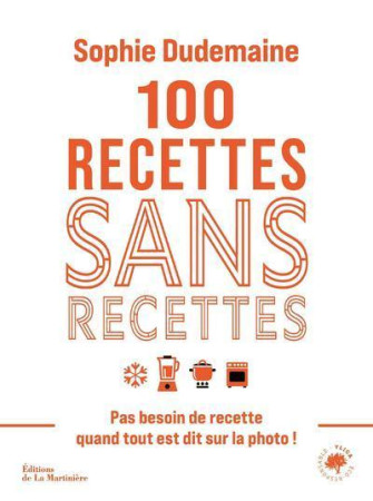 100 RECETTES SANS RECETTES - Sophie Dudemaine - MARTINIERE BL