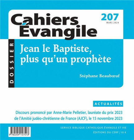 CAHIERS-EVANGILE 207 - COLLECTIF - NC