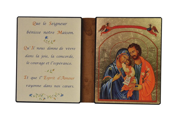 STE FAMILLE / BENEDICTION DE LA MAISON - DIPTYQUE 13X19CM -   - CLEMENCES