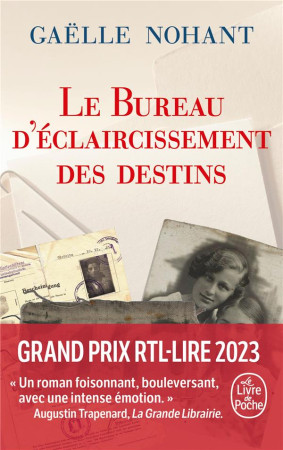 LE BUREAU D'ECLAIRCISSEMENT DES DESTINS - NOHANT GAELLE - LGF/Livre de Poche