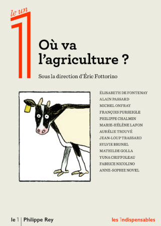 OU VA L-AGRICULTURE ? -  Collectif - REY