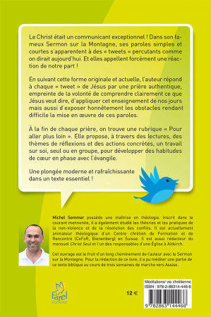 SERMON SUR LA MONTAGNE # EN TWEETS - Michel Sommer - FAREL