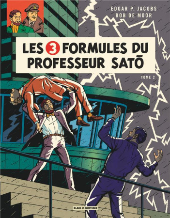 BLAKE ET MORTIMER T12 LES 3 FORMULES DU PRO FESSEUR SATO T2 - EDGAR P. JACOBS - Blake et Mortimer