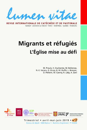 REVUE LUMEN VITAE - MIGRANTS ET REFUGIES : L'EGLISE MISE AU DEFI - COLLECTIF - NC