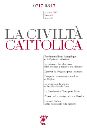 CIVILTA CATTOLICA JUILLET - AOUT -  Civilta Cattolica - PAROLE SILENCE