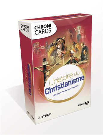 CHRONICARDS / HISTOIRE DU CHRISTIANISME - CHIRON YVES - Artège Jeunesse