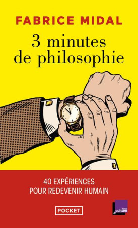 3 MINUTES DE PHILOSOPHIE - MIDAL, FABRICE - POCKET