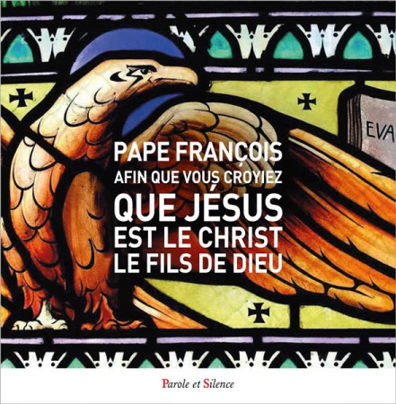 AFIN QUE VOUS CROYIEZ QUE JESUS EST LE CHRIST, LE FILS DE DIEU - L'EVANGILE SELON JEAN - PAPE FRANCOIS - PAROLE SILENCE