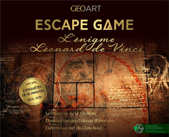 ESCAPE GAME LEONARD DE VINCI - COLLECTIF - FEMME ACTUELLE