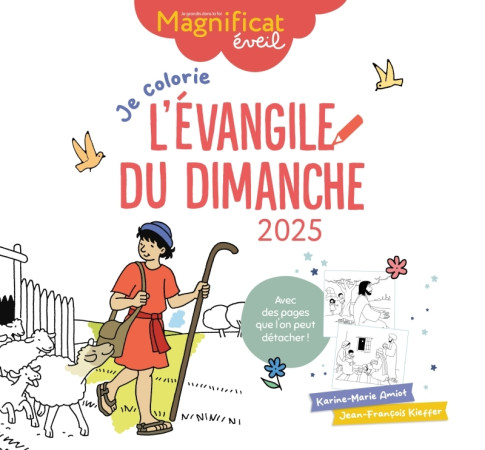 JE COLORIE L EVANGILE DU DIMANCHE 2025 - Karine-Marie Amiot - MAGNIFICAT