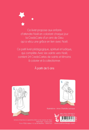 NOEL A COLORIER - EDITION ILLUSTREE - Anne-Charlotte Larroque - TEQUI