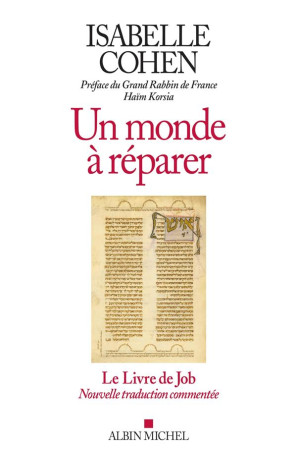 UN MONDE A REPARER - COHEN ISABELLE - ALBIN MICHEL