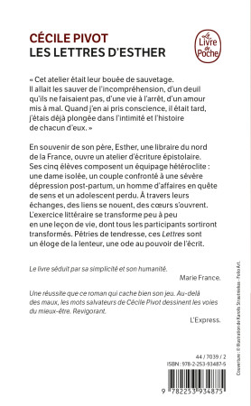 LETTRES D'ESTHER (LES) - Cécile Pivot - LGF