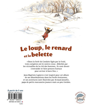 LOUP (LE ), LE RENARD ET LA BELETTE - Lapierre Jean-Baptiste - GRAINE DE LOUP