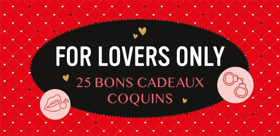 FOR LOVERS ONLY - 25 BONS CADEAUX COQUINS - COLLECTIF - NC